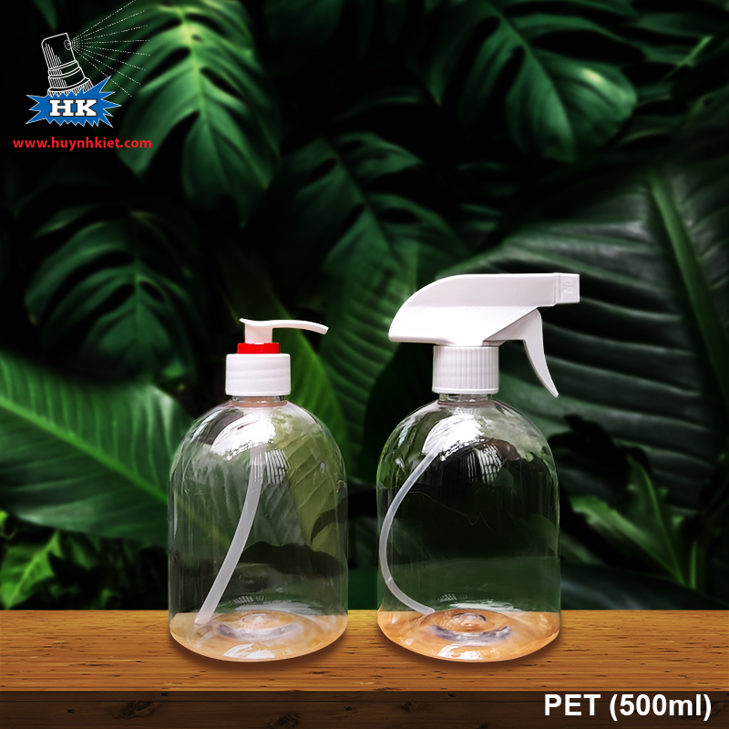 BỘ CHAI PET-500ML