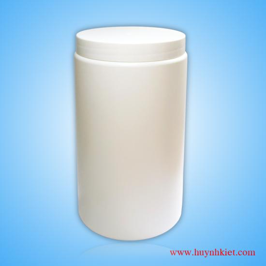 HỦ H 1000 NẮP ĐẬY TRẮNG