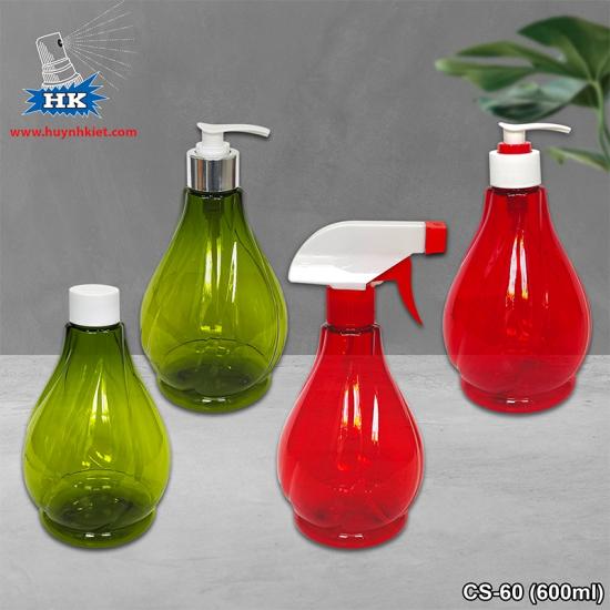 BỘ CHAI CS-60 (600ML)