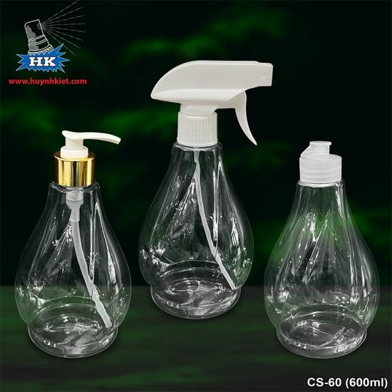 BỘ CHAI CS-60 (600ML)