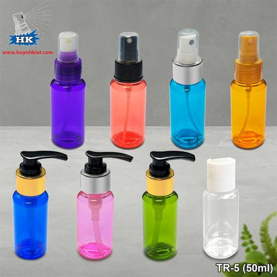 BỘ CHAI TR-5 PETG (50ML)