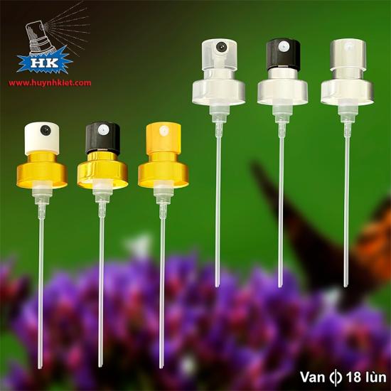 Van nước hoa phi 18