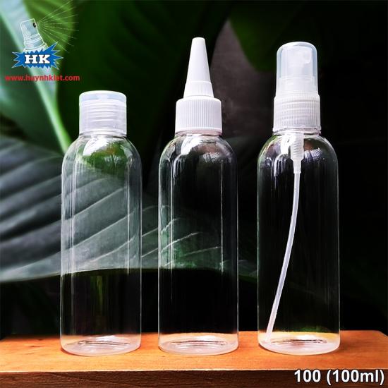 BỘ CHAI HK-100 PETG (100ml)