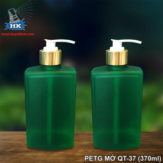 BỘ CHAI QT-37 PETG (370ML)