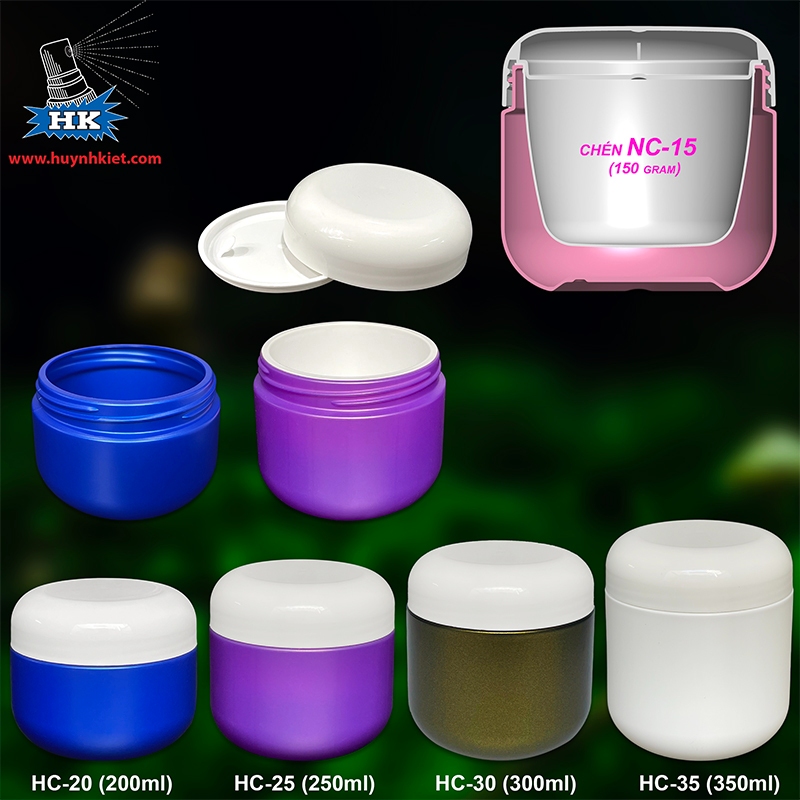 Hũ kem có chén lót 150g