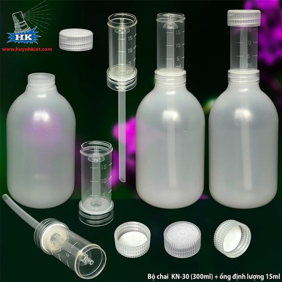 Bộ chai KN-30 (300ml) + ống định lượng 15ml